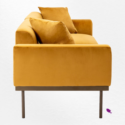 Mercer41 Markiece 83.3'' Wide Upholstered Sofa Wayfair